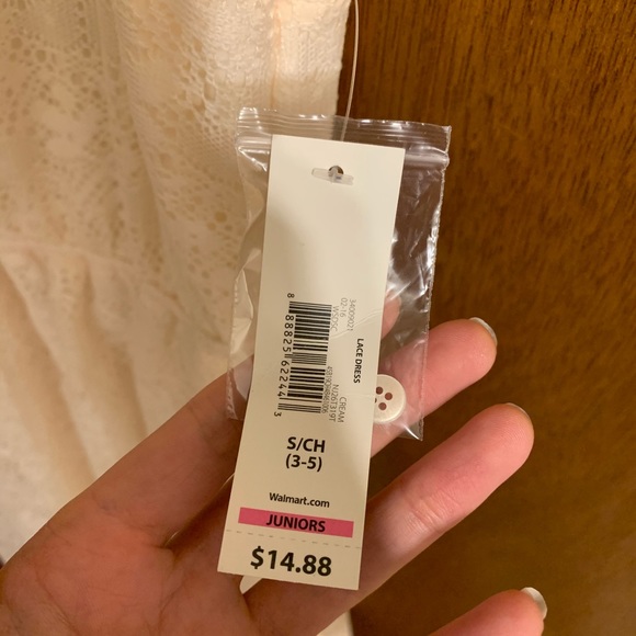 Cream Mini Dress - Picture 3 of 4